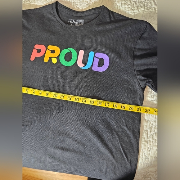 Phluid Project Black Pride Short Sleeve T-Shirt Size Large Unisex NWOT - Picture 3 of 7